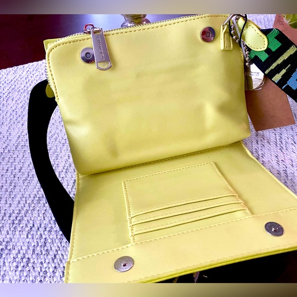 NWT! Gorgeous brand new Steve Madden bag in super fun lemon yellow color. - Picture 4 of 10